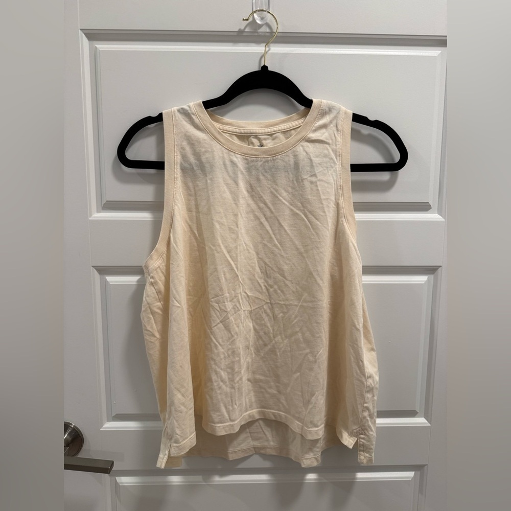 NWOT Bombas Pima Cotton Butter Yellow Tank Top